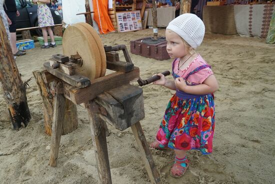 Historical reenactment festival "Kaup" in Kaliningrad Region