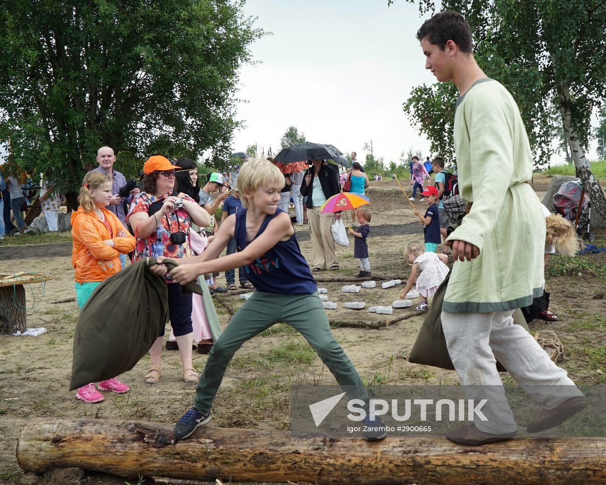 Historical reenactment festival "Kaup" in Kaliningrad Region