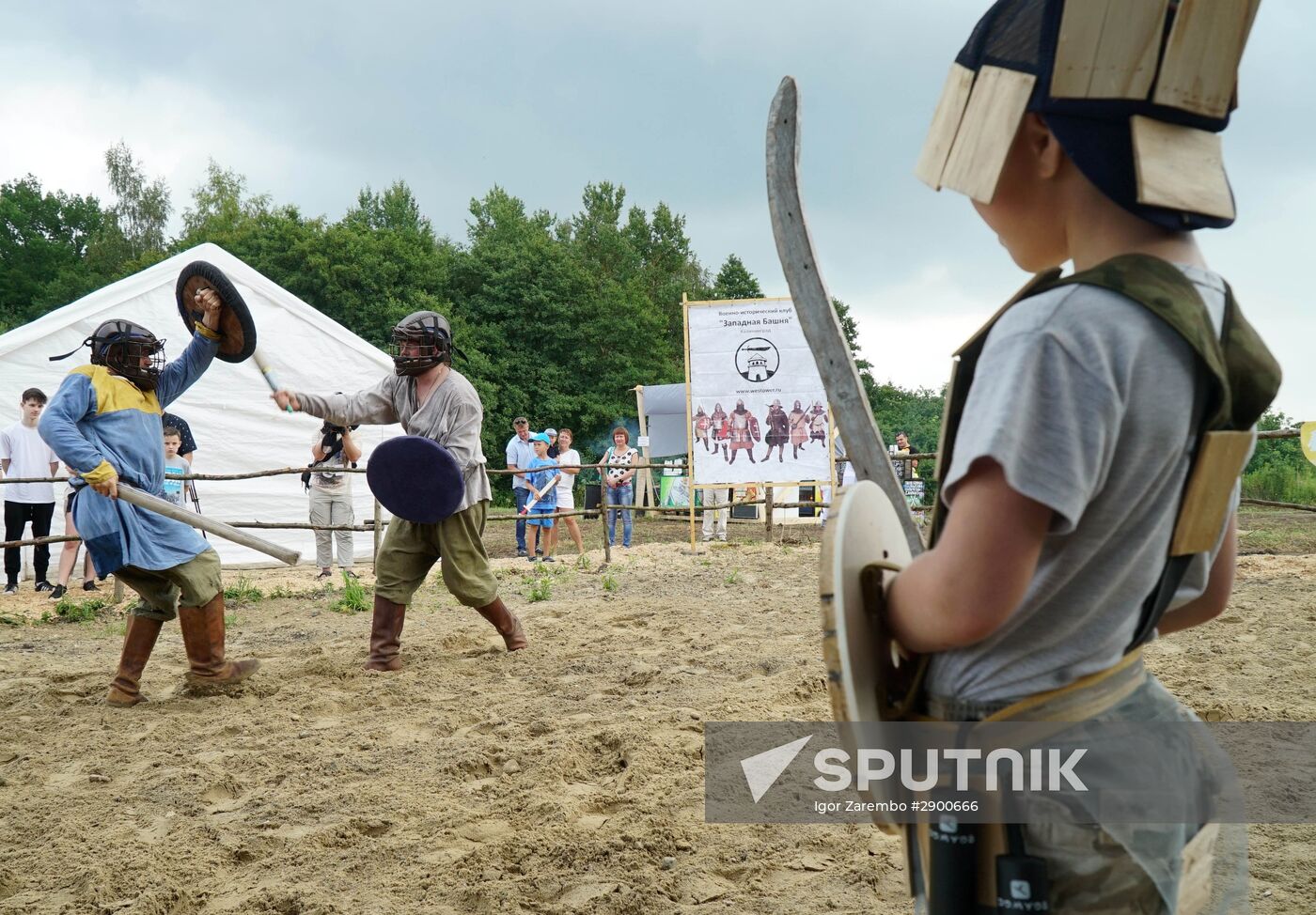 Historical reenactment festival "Kaup" in Kaliningrad Region