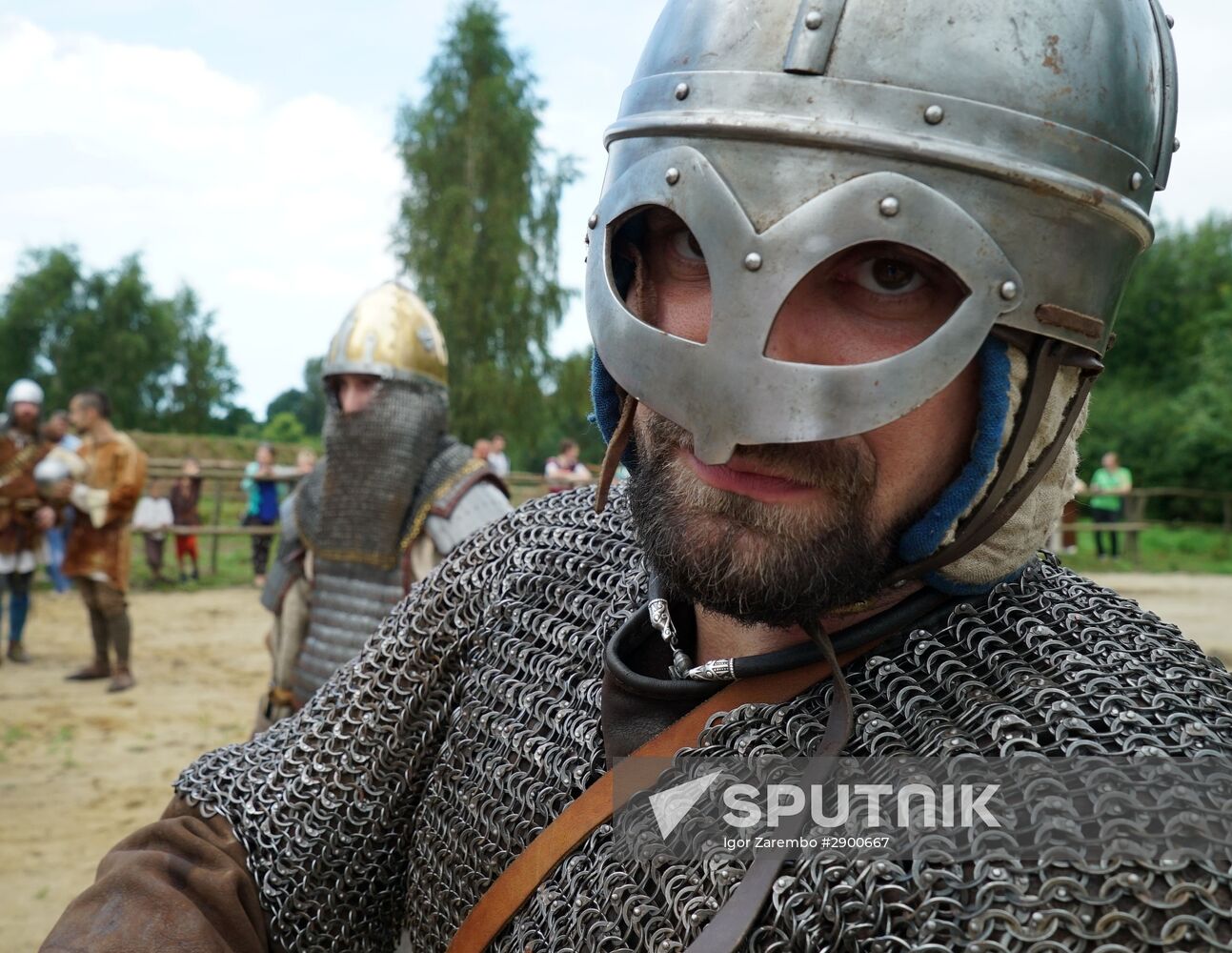 Historical reenactment festival "Kaup" in Kaliningrad Region