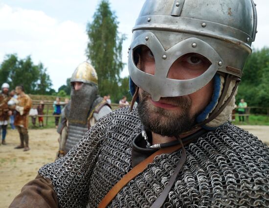 Historical reenactment festival "Kaup" in Kaliningrad Region