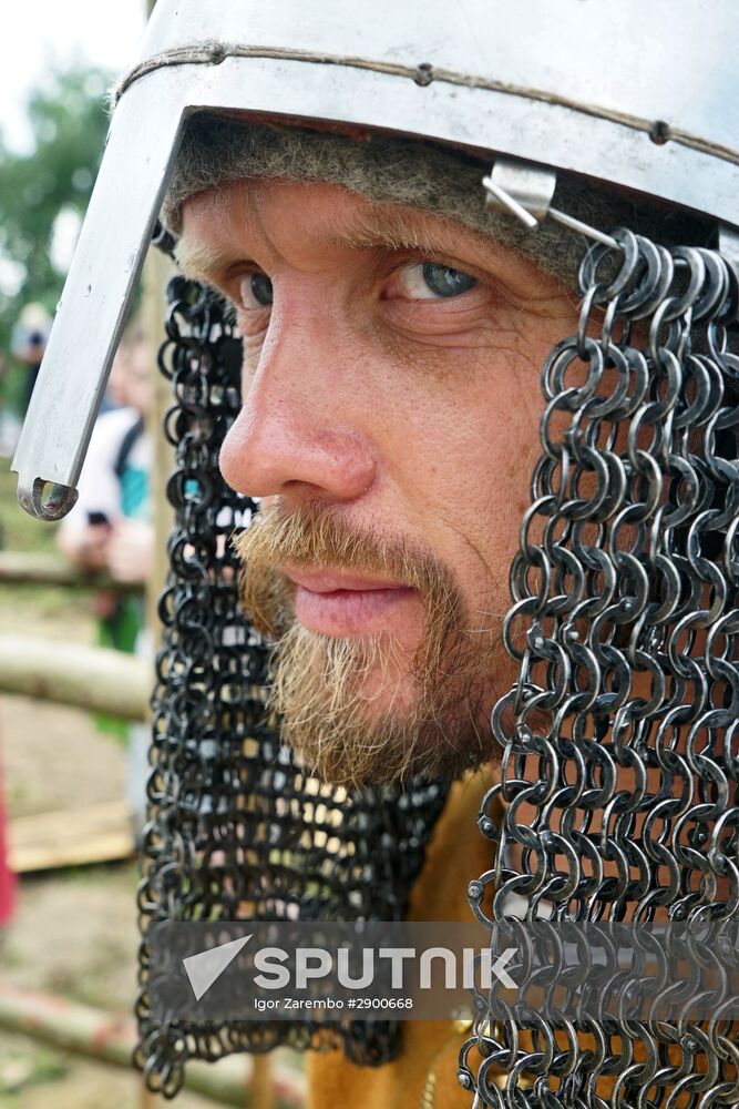 Historical reenactment festival "Kaup" in Kaliningrad Region