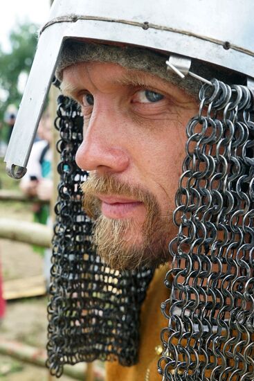 Historical reenactment festival "Kaup" in Kaliningrad Region