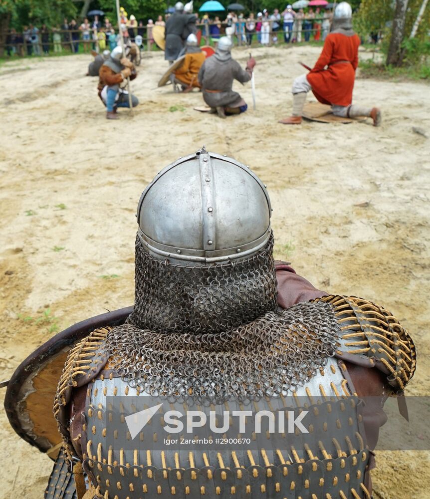Historical reenactment festival "Kaup" in Kaliningrad Region