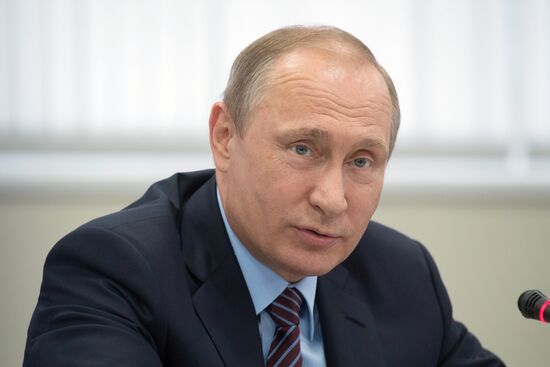 President Vladimir Putin's working trip to Veliky Novgorod