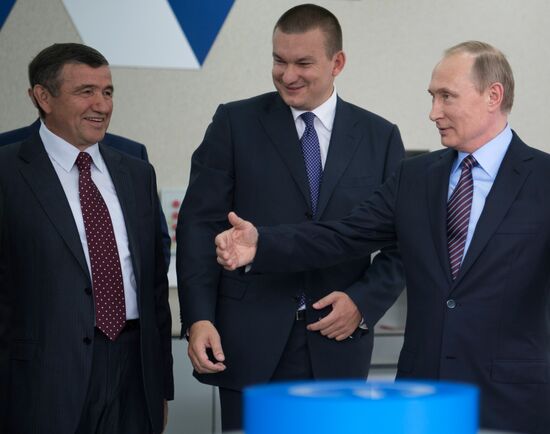 President Vladimir Putin's working trip to Veliky Novgorod