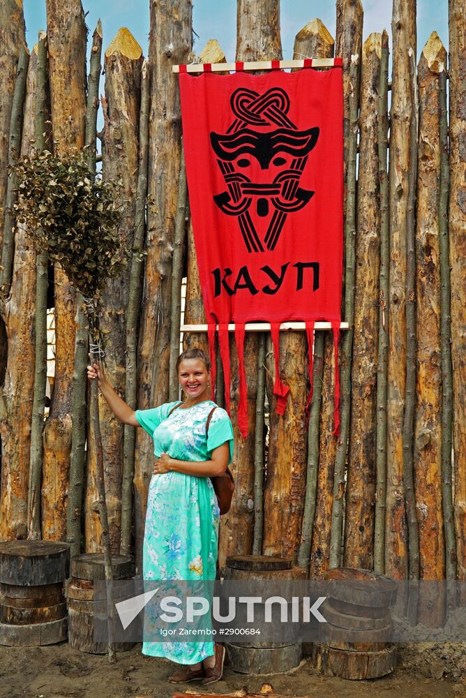 Historical reenactment festival "Kaup" in Kaliningrad Region