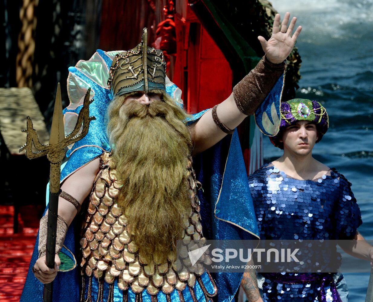 Final rehearsal of Navy Day celebrations in Vladivostok