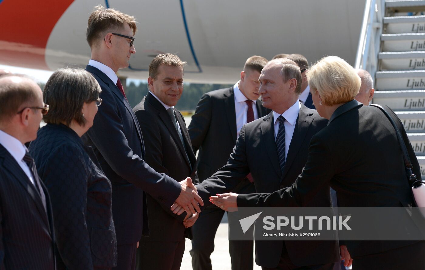 President Putin visits Slovenia