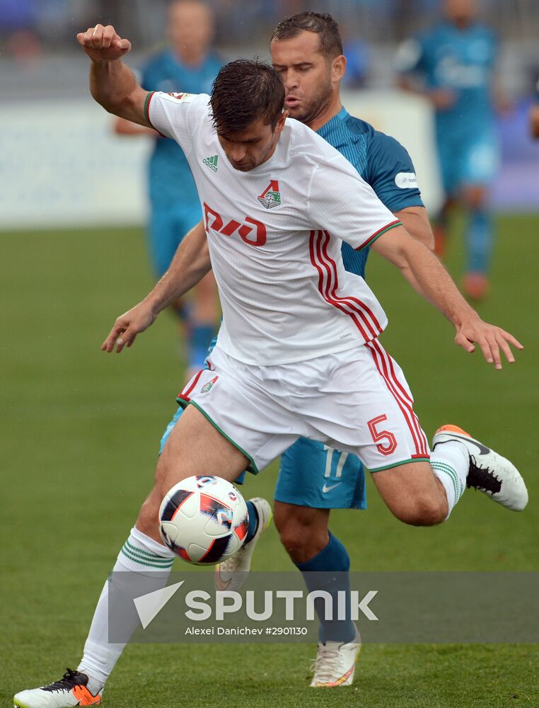 Football. Russian Premier League. Zenit vs. Lokomotiv