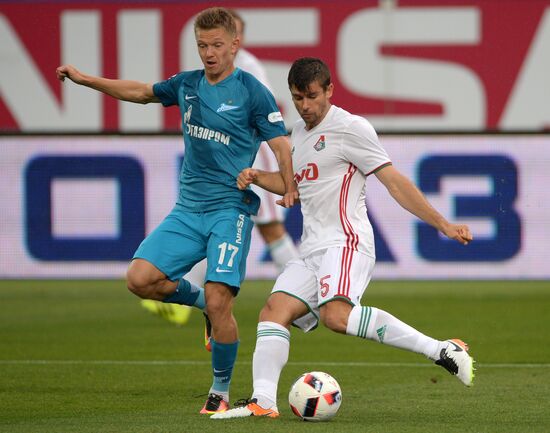 Football. Russian Premier League. Zenit vs. Lokomotiv