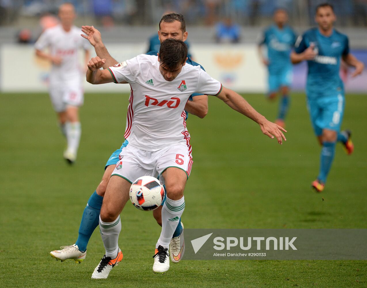 Football. Russian Premier League. Zenit vs. Lokomotiv