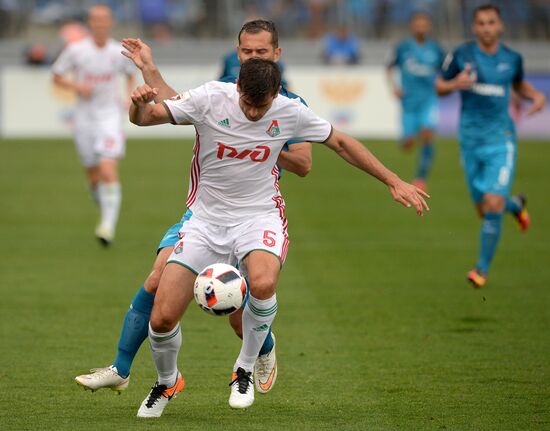 Football. Russian Premier League. Zenit vs. Lokomotiv
