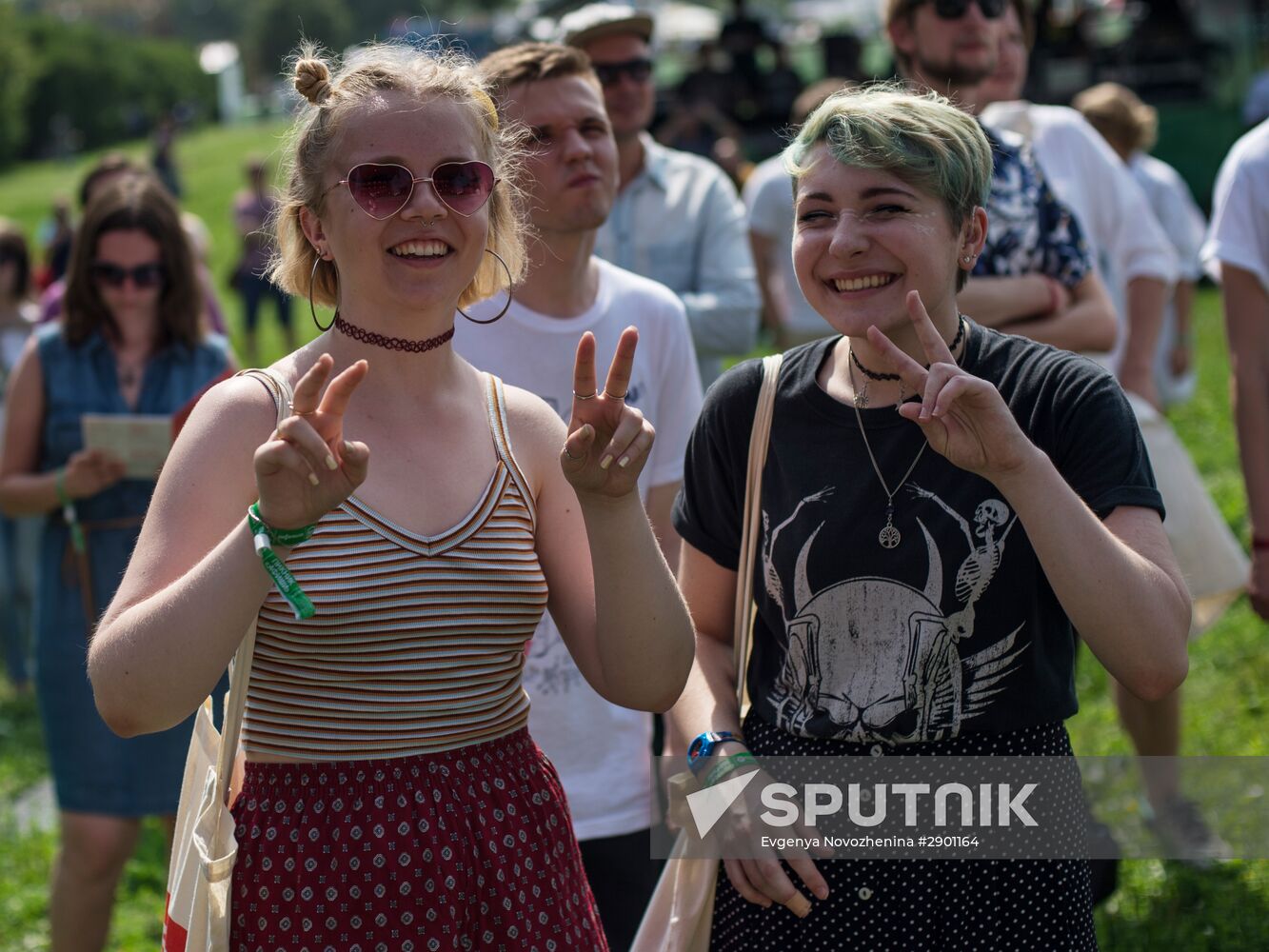 Afisha Picnic festival in Moscow