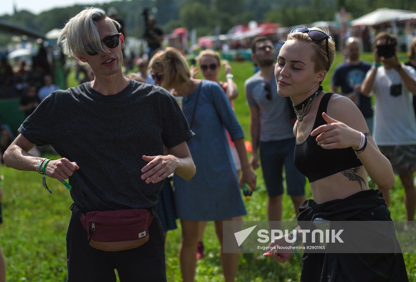 Afisha Picnic festival in Moscow