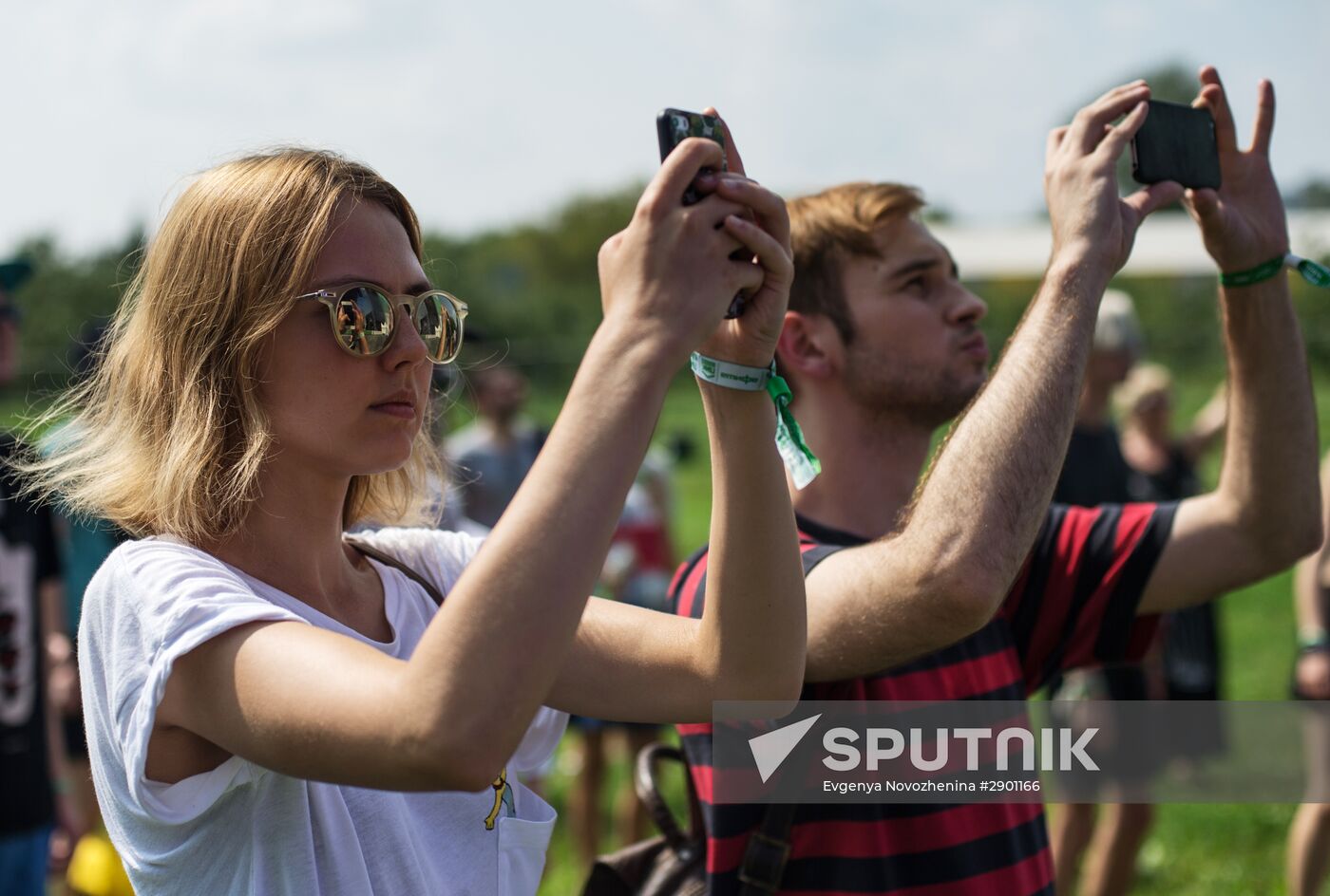 Afisha Picnic festival in Moscow