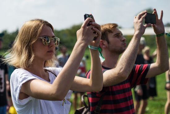 Afisha Picnic festival in Moscow