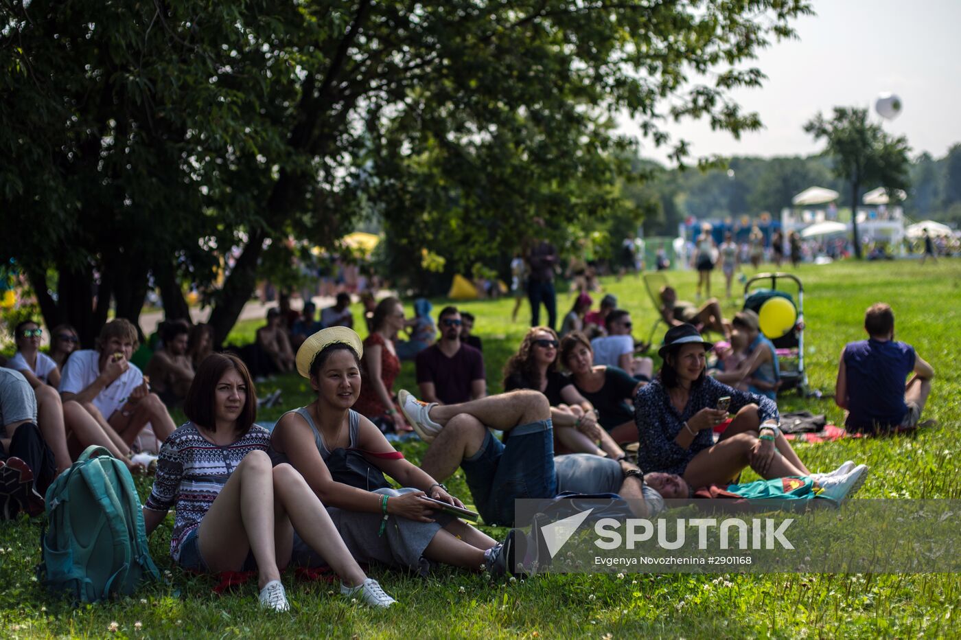 Afisha Picnic festival in Moscow