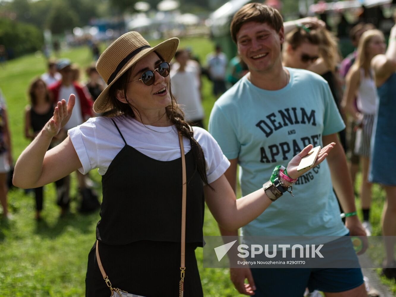 Afisha Picnic festival in Moscow