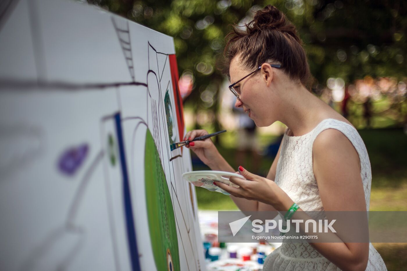 Afisha Picnic festival in Moscow