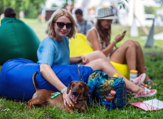 Afisha Picnic festival in Moscow