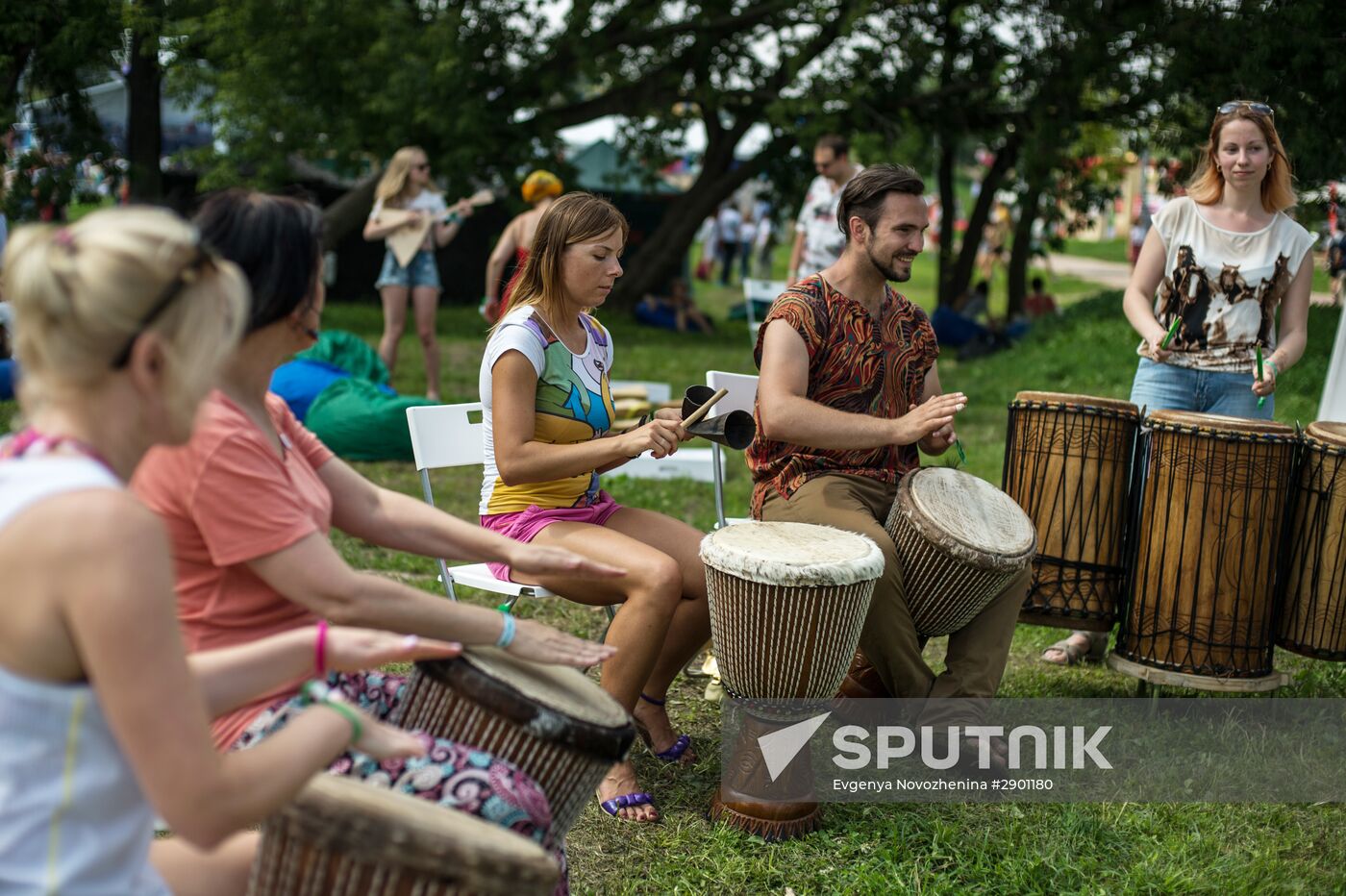 Afisha Picnic festival in Moscow
