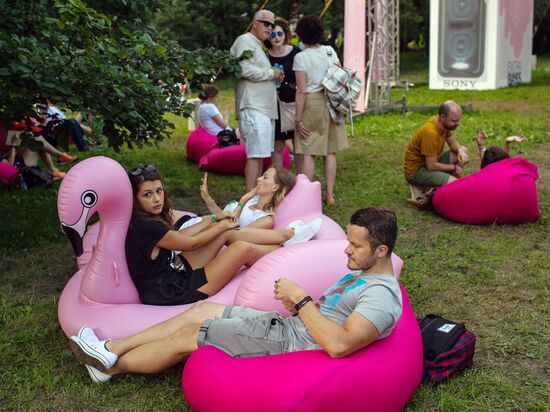 Afisha Picnic festival in Moscow