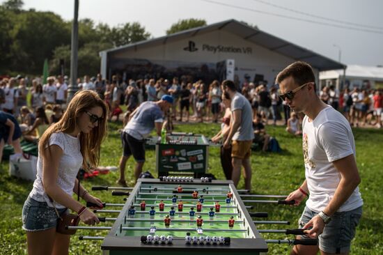 Afisha Picnic festival in Moscow