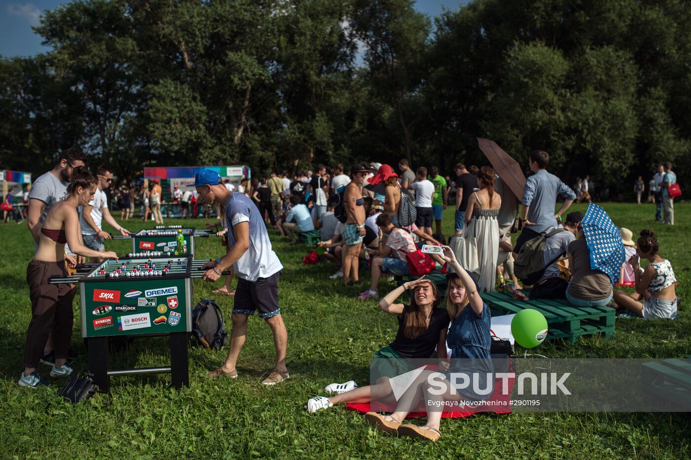 Afisha Picnic festival in Moscow