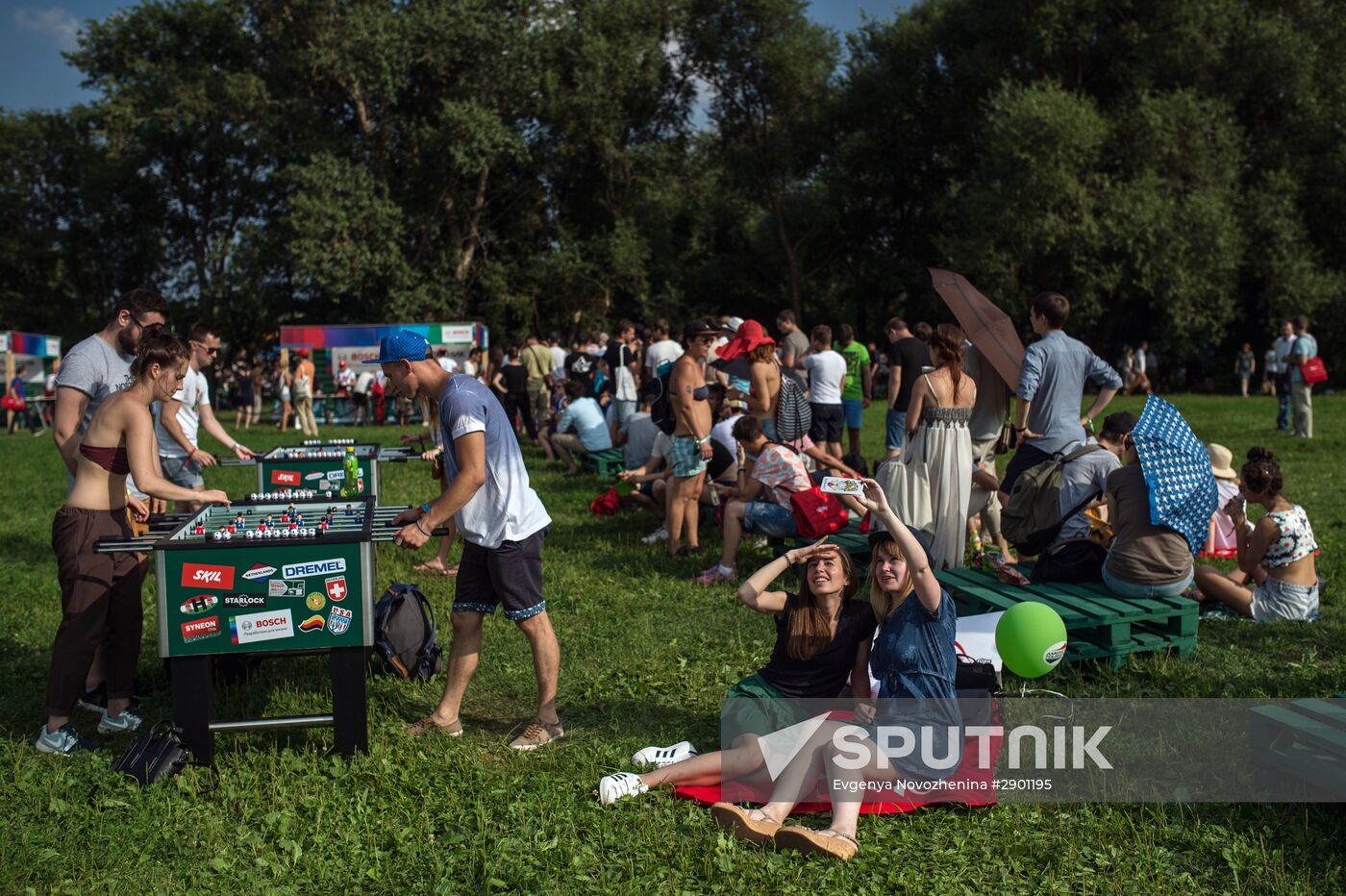 Afisha Picnic festival in Moscow