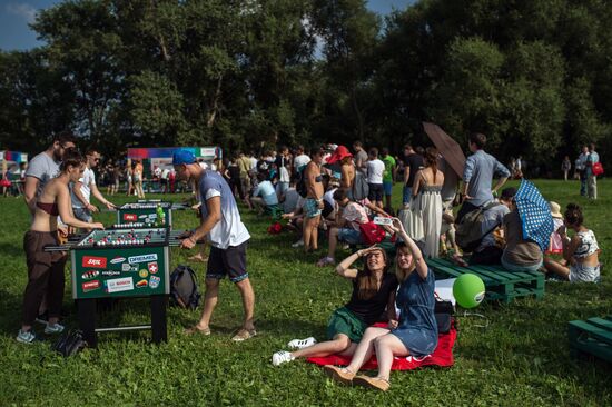 Afisha Picnic festival in Moscow