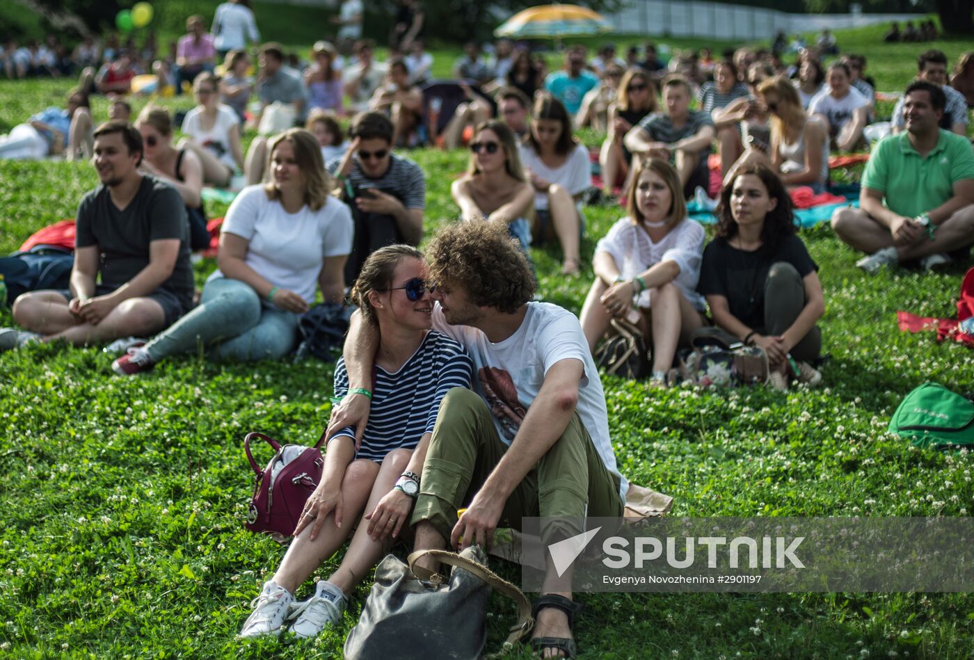 Afisha Picnic festival in Moscow