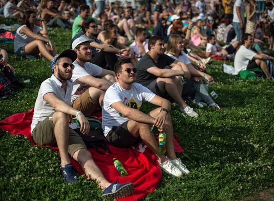 Afisha Picnic festival in Moscow
