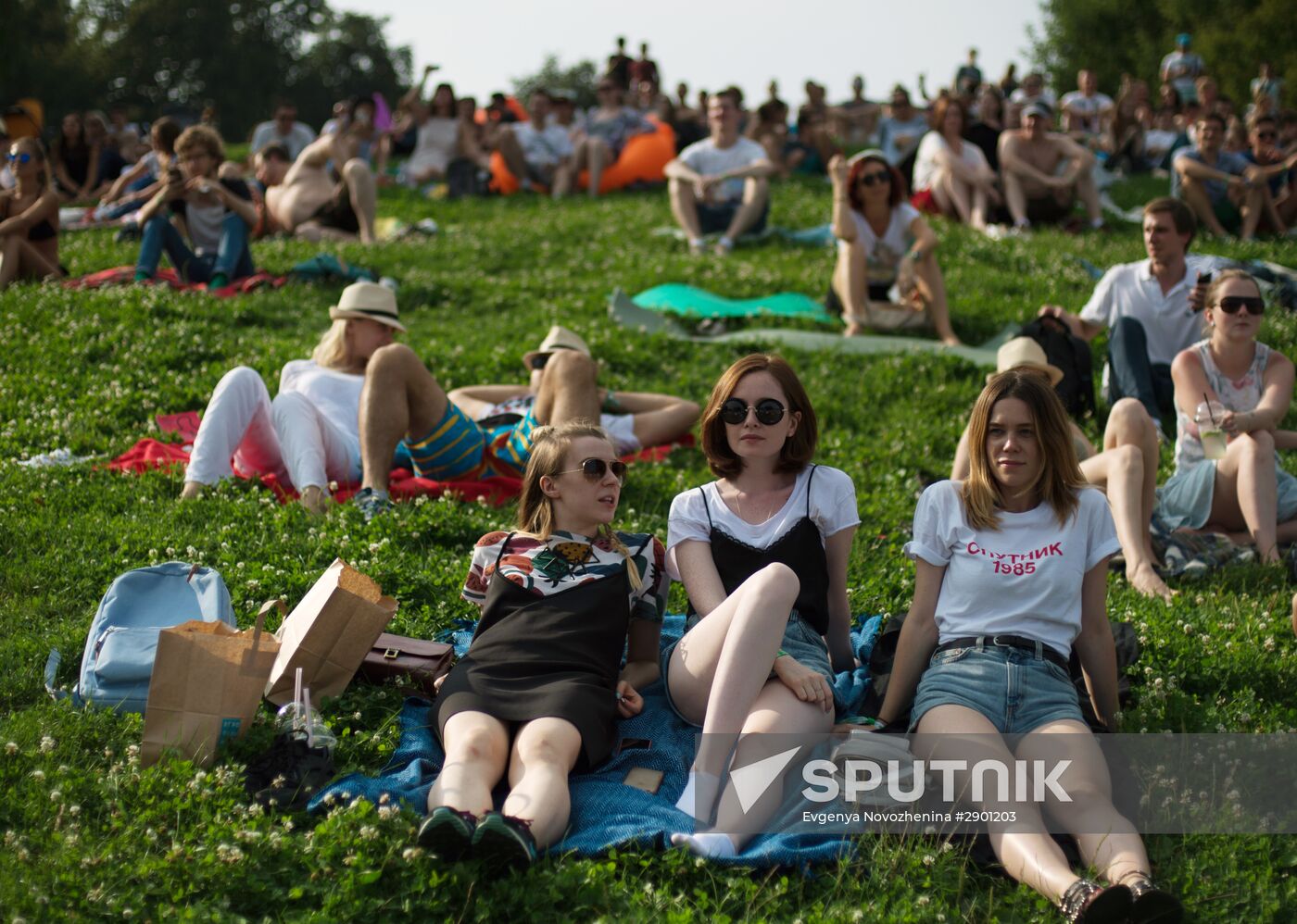 Afisha Picnic festival in Moscow