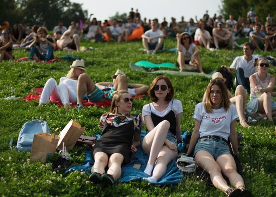 Afisha Picnic festival in Moscow