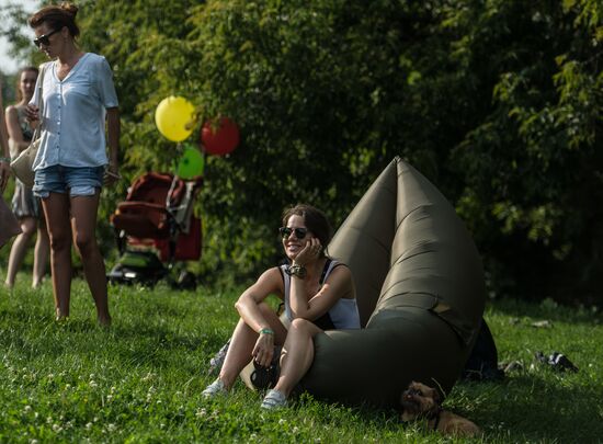 Afisha Picnic festival in Moscow