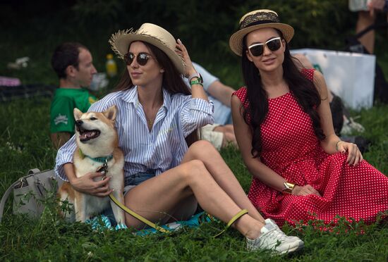 Afisha Picnic festival in Moscow