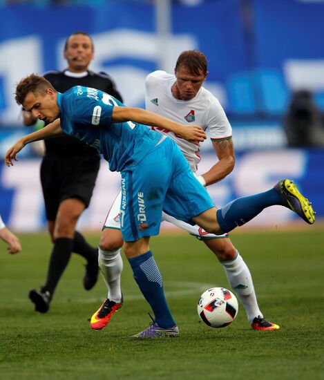 Football. Russian Premier League. Zenit vs. Lokomotiv