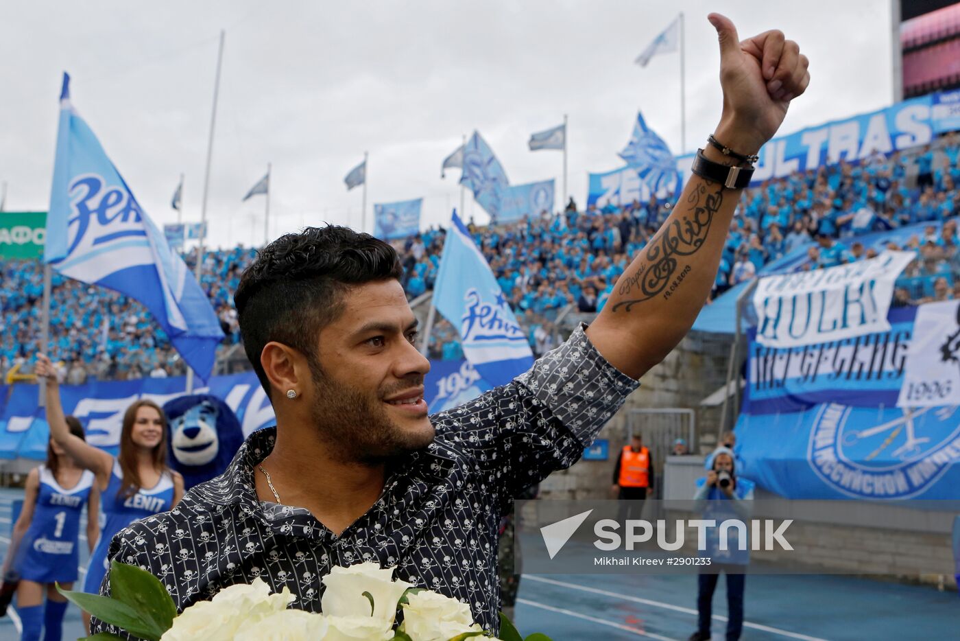 Football. Russian Premier League. Zenit vs. Lokomotiv