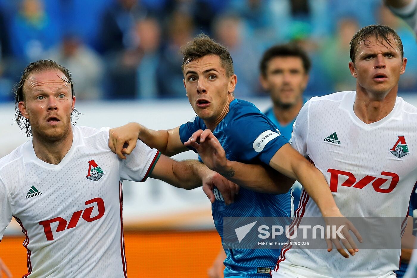 Football. Russian Premier League. Zenit vs. Lokomotiv