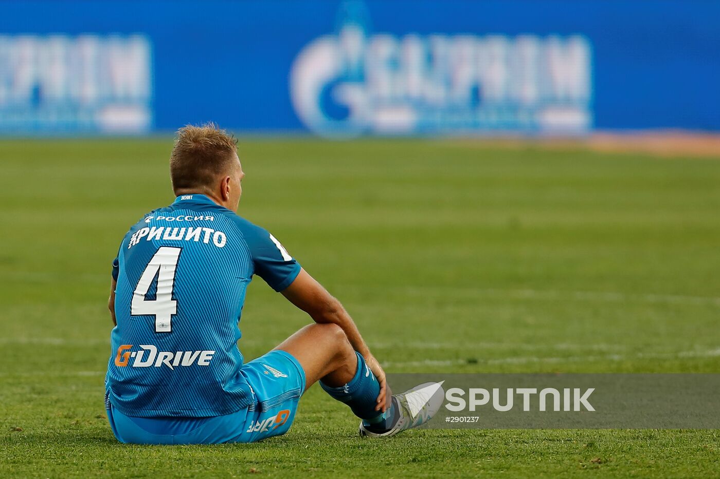 Football. Russian Premier League. Zenit vs. Lokomotiv