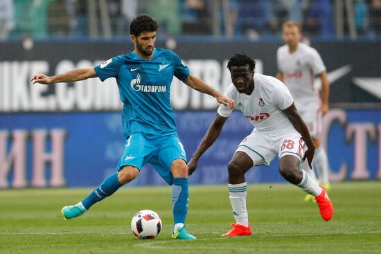 Football. Russian Premier League. Zenit vs. Lokomotiv