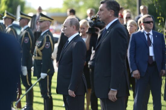 President Putin visits Slovenia