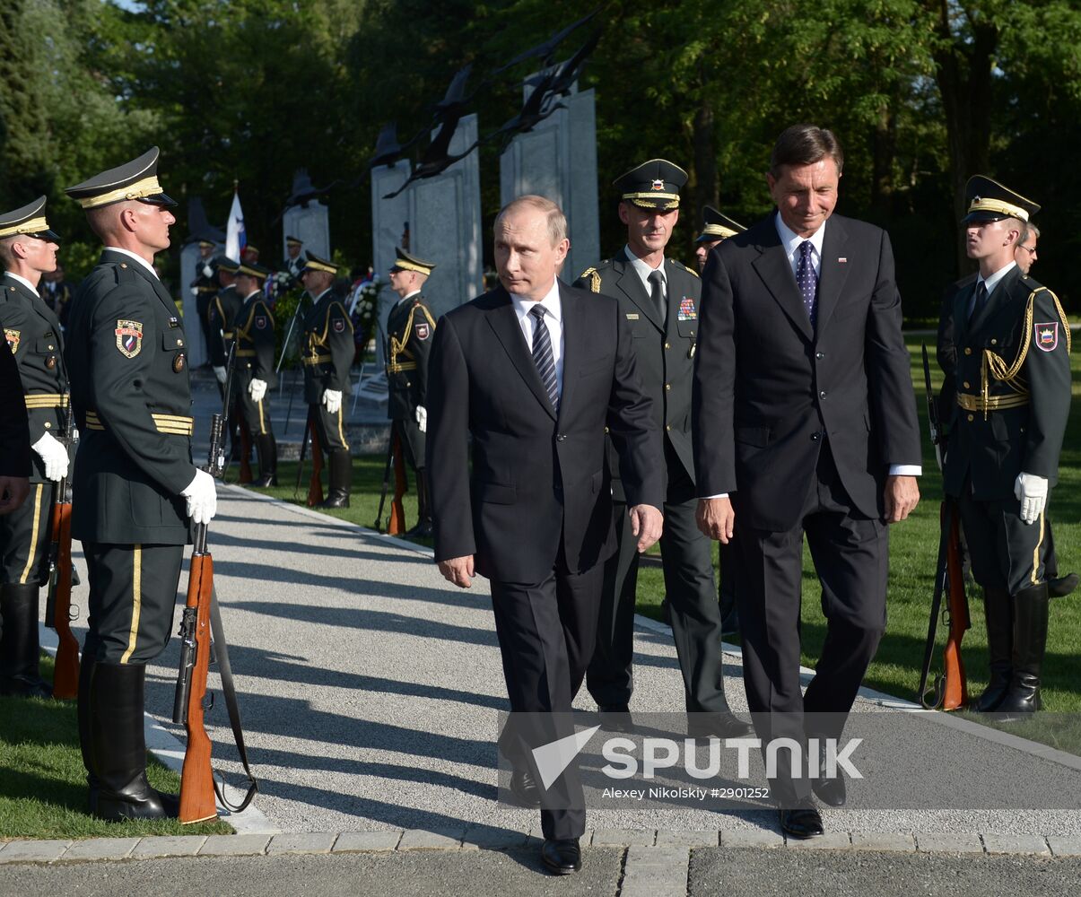 President Putin visits Slovenia