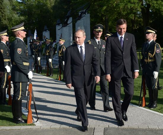 President Putin visits Slovenia