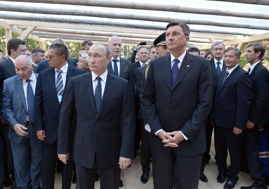 President Putin visits Slovenia