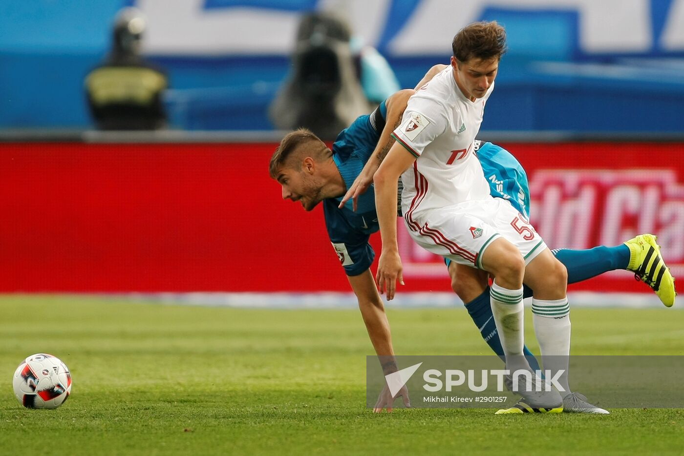 Football. Russian Premier League. Zenit vs. Lokomotiv