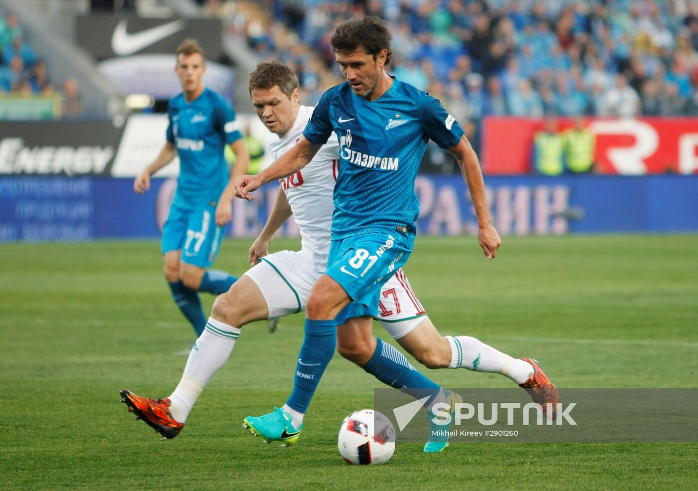 Football. Russian Premier League. Zenit vs. Lokomotiv