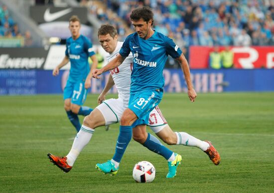 Football. Russian Premier League. Zenit vs. Lokomotiv