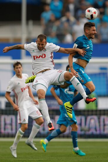 Football. Russian Premier League. Zenit vs. Lokomotiv